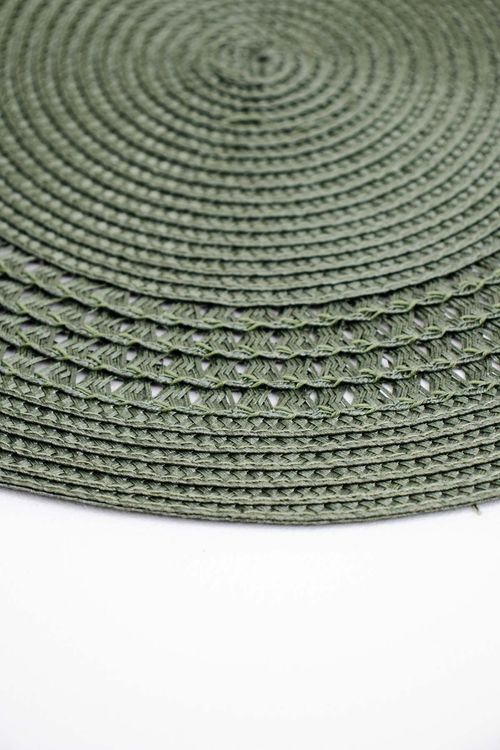 Jogo Americano Luna Tresse em Poliéster Verde