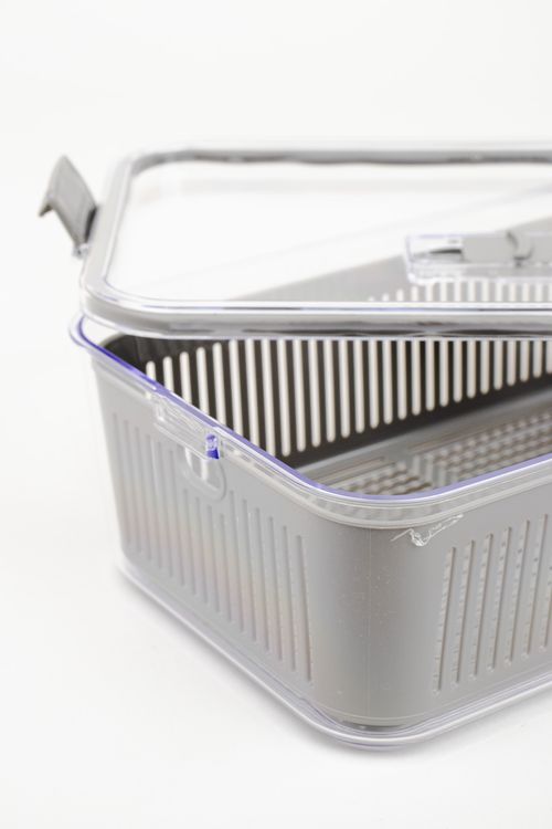 Pote Slim Multiuso com Cesto de Drenagem 2,5L