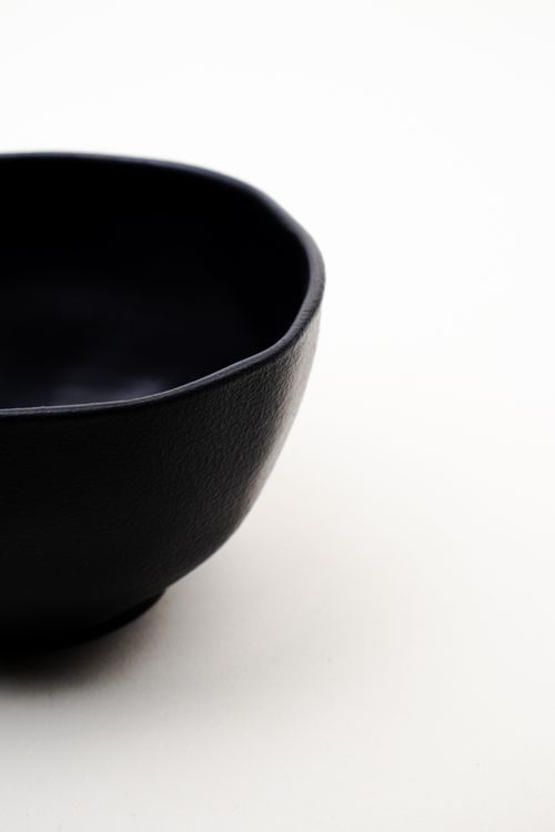 Bowl Orgânico Stoneware Preto Matte  558ml