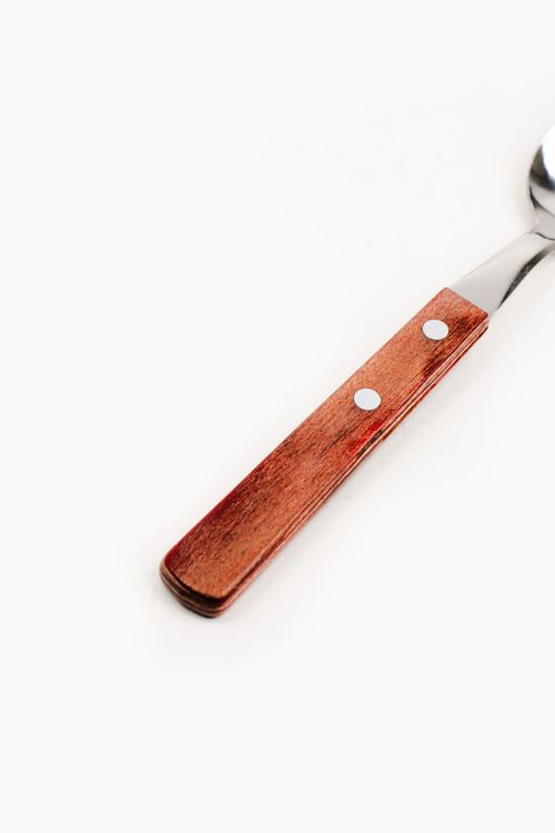 Colher Polywood em Aço Inox