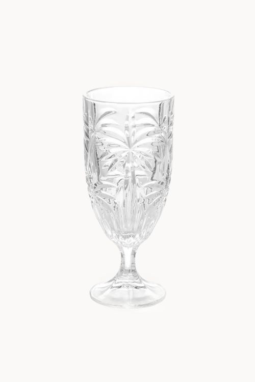 Conjunto de Taças Palm Tree em Cristal 6 Peças 450ml