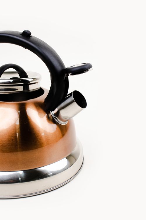 Chaleira com Apito Roma em  Aço Inox 2,7l