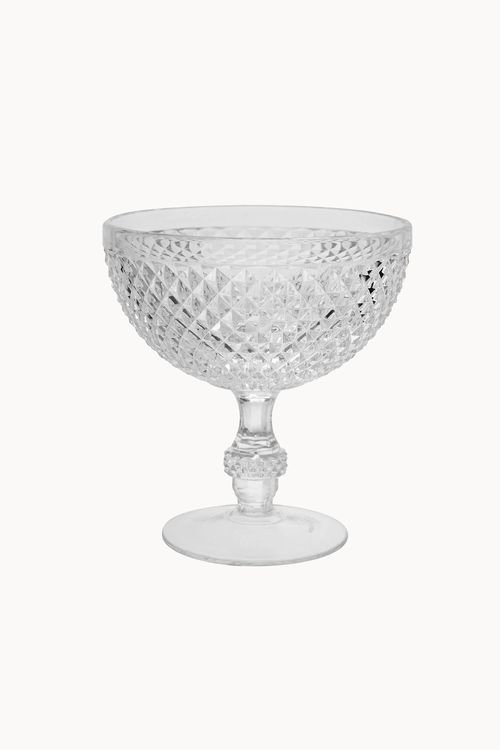 Taça de Sobremesa Diamond em Acrílico  300ml