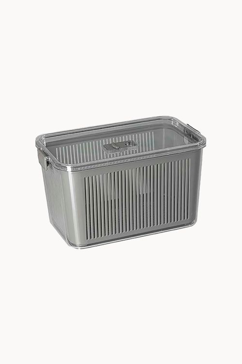 Pote Slim Multiuso com Cesto de Drenagem 4,5L
