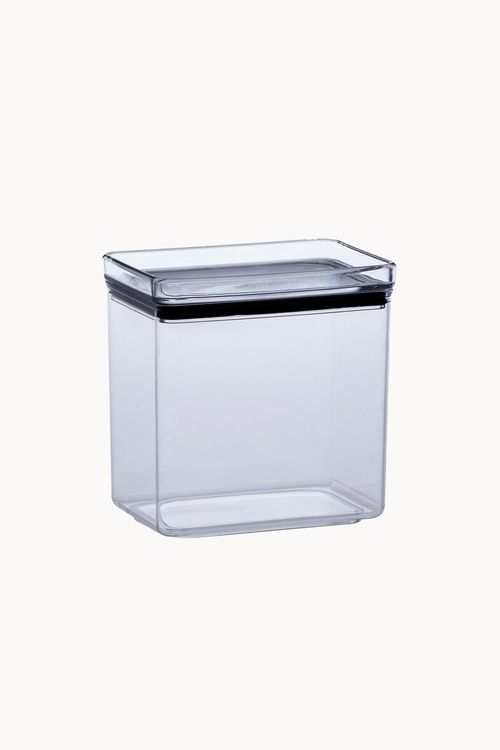 Pote Hermético Lumini Retangular em Acrílico 1,3l