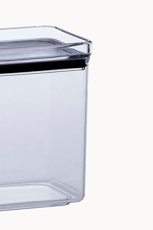 Pote Hermético Lumini Retangular em Acrílico 1,3l