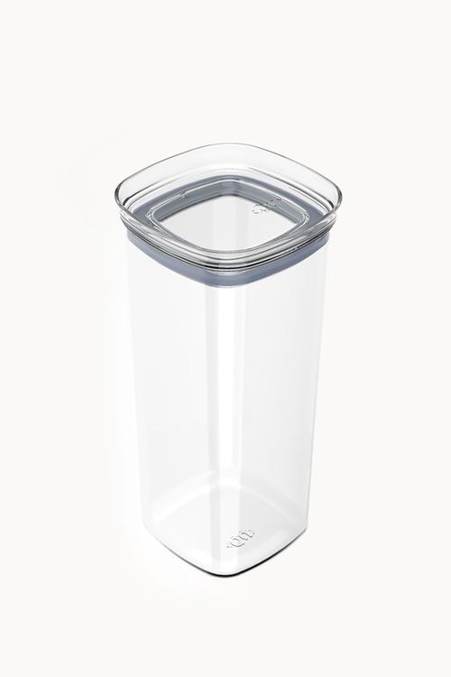Pote Organizador Hermético Block em Acrílico 1,5l