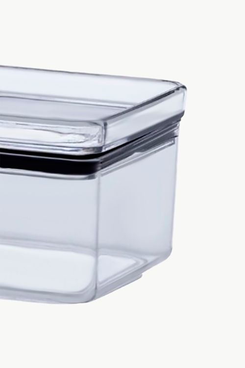 Pote Hermético Quadrado Lumini em Acrílico 480ml