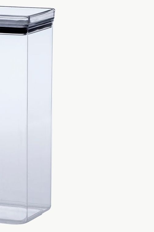 Pote Hermético Quadrado Lumini em Acrílico 2,2l