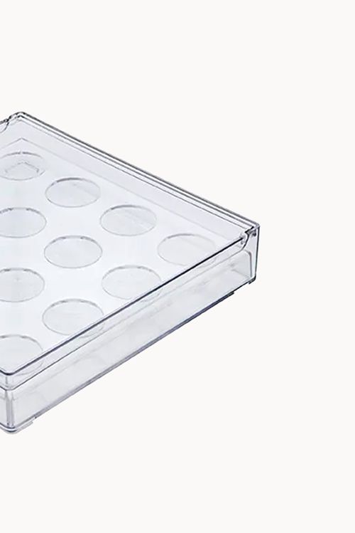 Porta Cápsulas Três Corações em  Acrílico