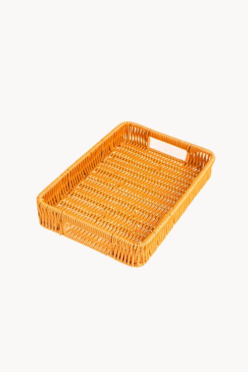 Bandeja Decorativa em Rattan