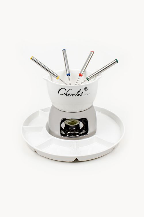 Fondue Charny em Porcelana 8 Peças