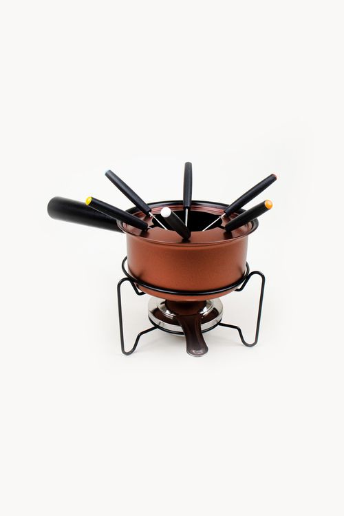 Fondue Alba Fosco em Aço Inox 10 Peças
