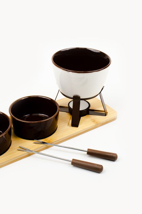 Fondue Lier em Cerâmica 8 Peças