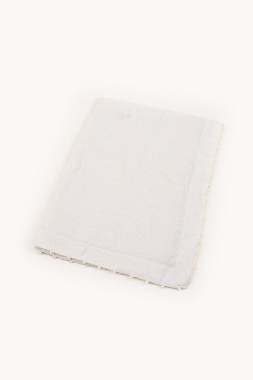 Jogo Americano em Algodão 2 Peças Creme