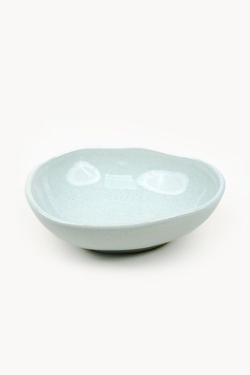 Cumbuca Oval Orgânico Mint em  Stoneware