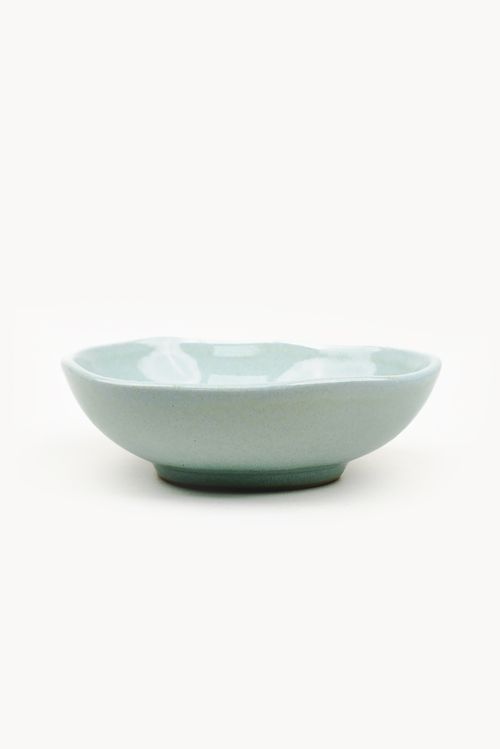 Cumbuca Oval Orgânico Mint em  Stoneware
