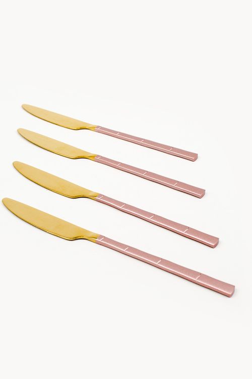 Conjunto de Facas em Aço Inox 4 Peças