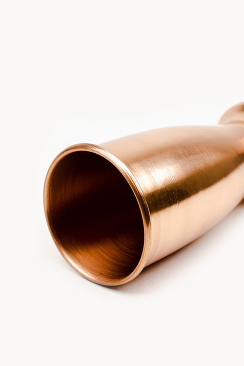 Taça Tulipa em Inox Laqueado em Cobre 250ml