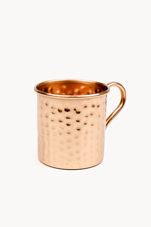 Caneca Martelada em Aço Moscow Mule 350ml