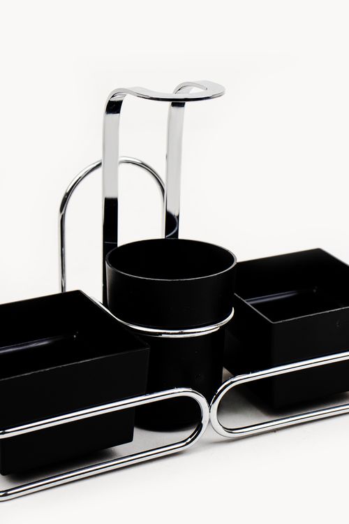 Conjunto para chá e café em alumínio