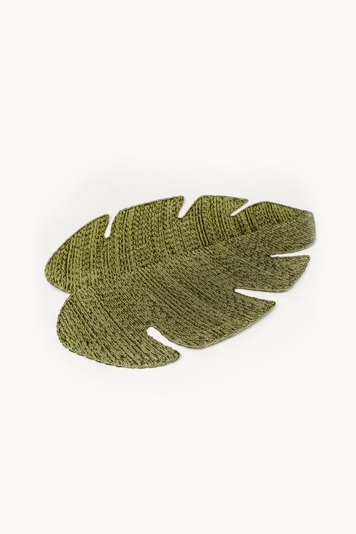 Lugar Americano Nature Leaf em Poliéster