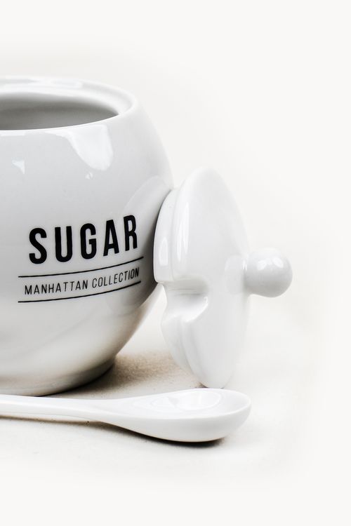 Açucareiro Manhattan em Porcelana 350ml