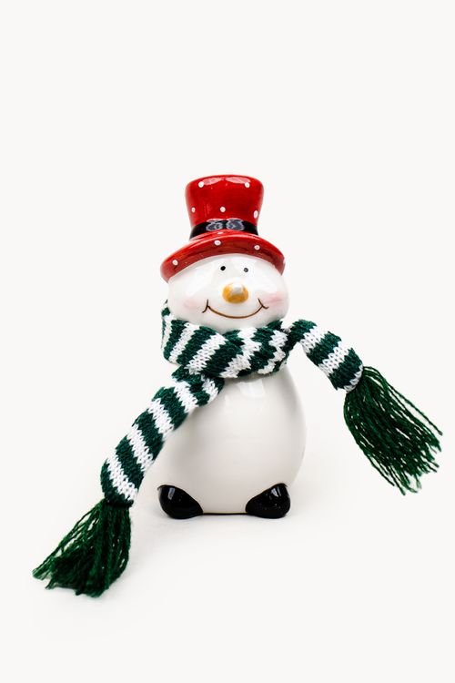 Enfeite natalino em cerâmica