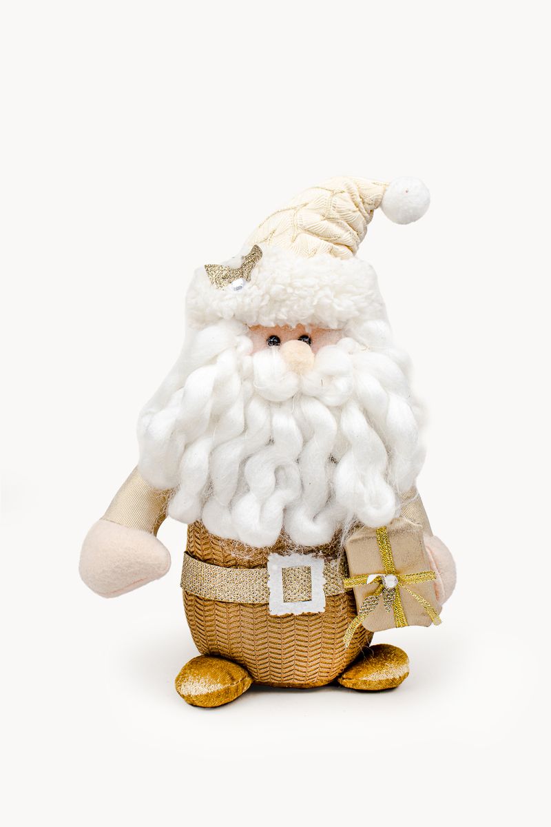 Papai Noel Decorativo com Presente 44cm Tok da Casa - DadePresente