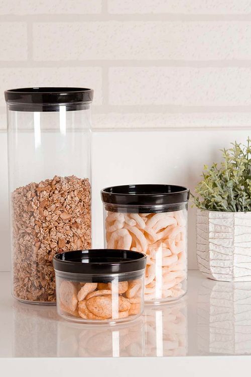 Pote Hermético em Acrílico Lumini 480ml