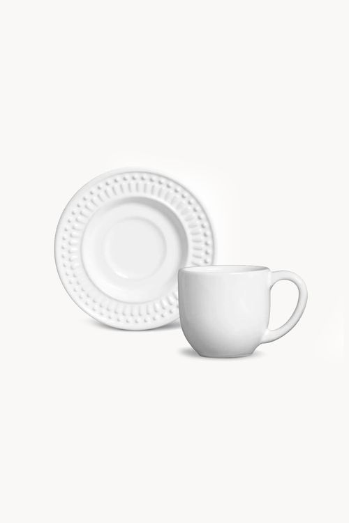 Xícara de Café Roma em Cerâmica 75ml