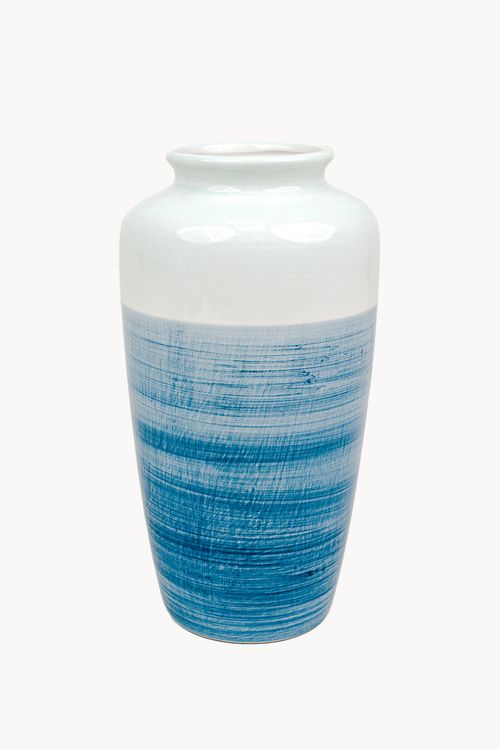 Vaso em Cerâmica  Bicolor