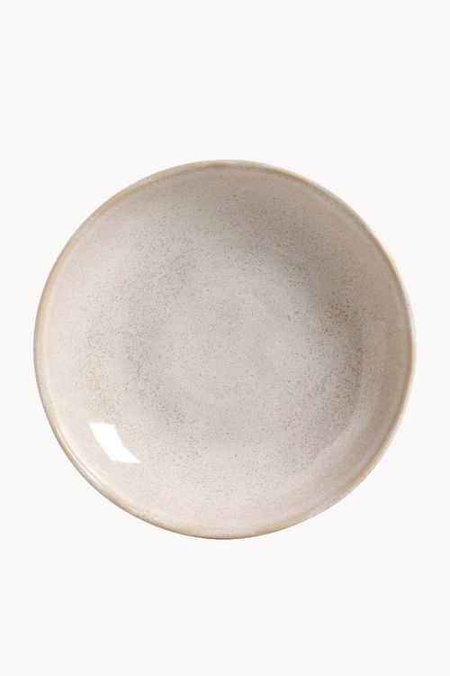 Prato Fundo Bio Latte  em Stoneware