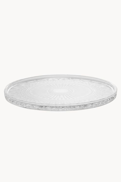 Prato para Servir em Cristal