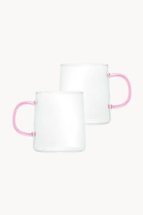 Conjunto de Canecas em Vidro 320ml