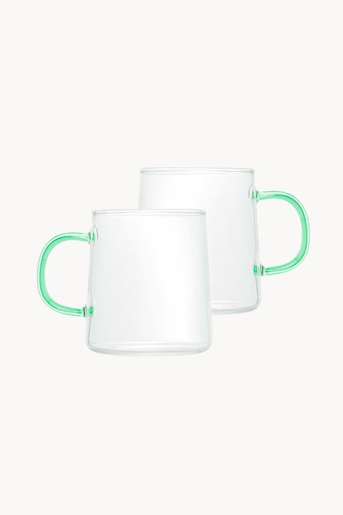 Conjunto de Canecas em Vidro 325ml
