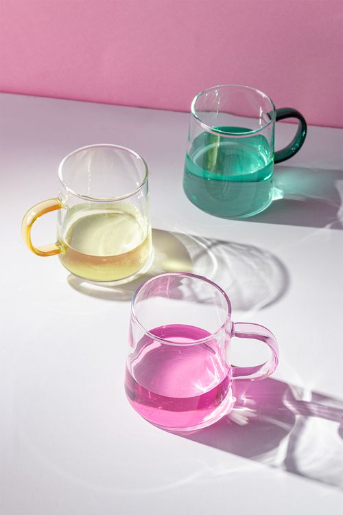 Conjunto de Canecas em Vidro 325ml
