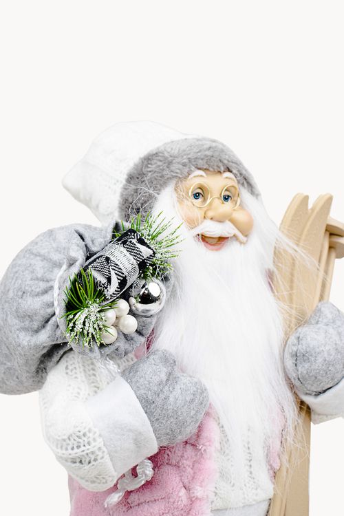 Papai noel decorativo em plástico