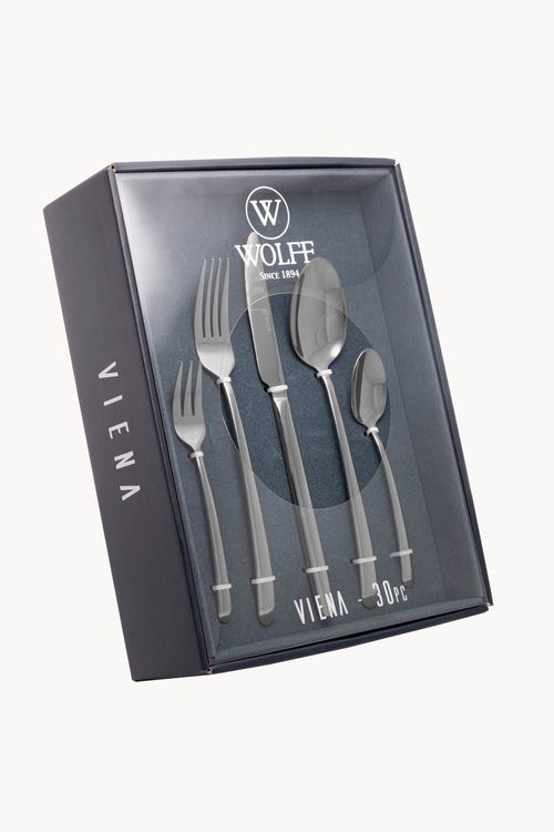 Conjunto de Talheres Viena em Aço Inox 30 Peças