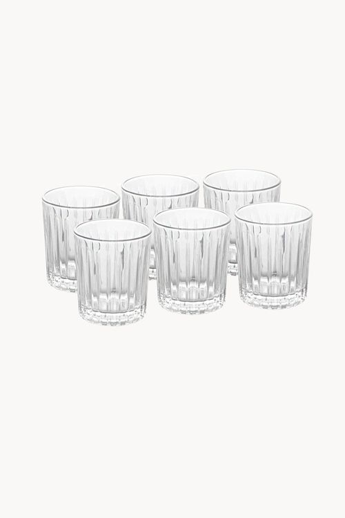 Conjunto de Copos para Whisky em Cristal 6 Peças 300ml