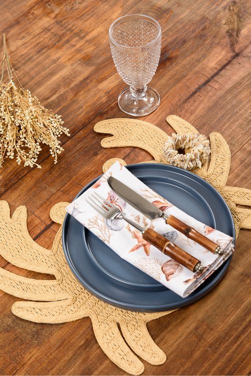 Jogo Americano Caranguejo em Polipropileno