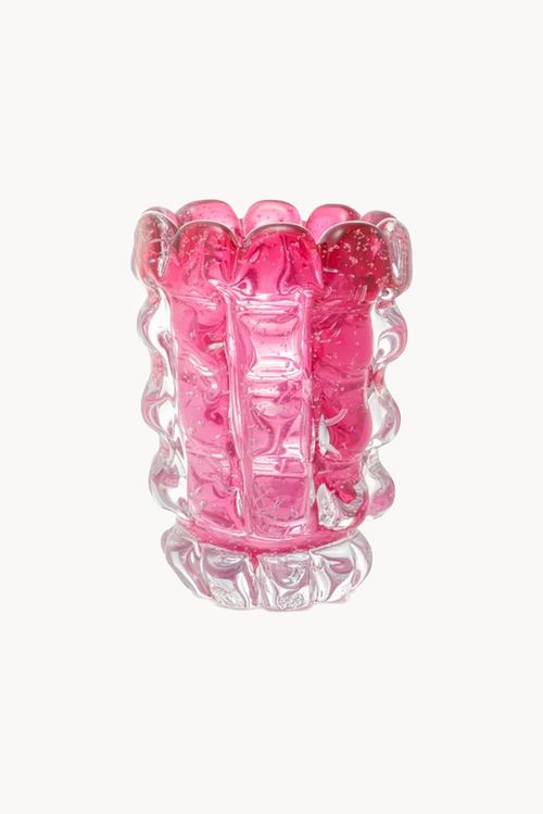 Vaso Italy com Detalhe Dourado Tamanho Pequeno