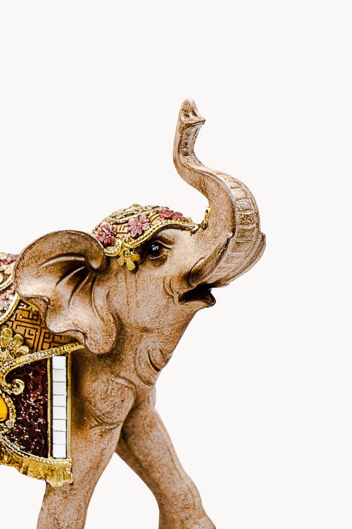 Enfeite Elefante Decorativo em Resina