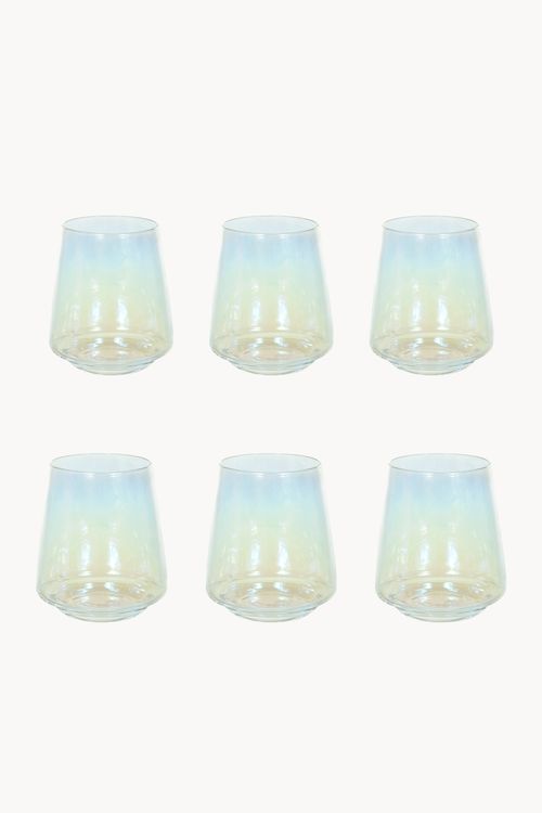Conjunto de Copos em Vidro 6 Peças 440ml