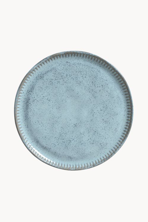 Prato Sobremesa Orgânico Breeze em Stoneware