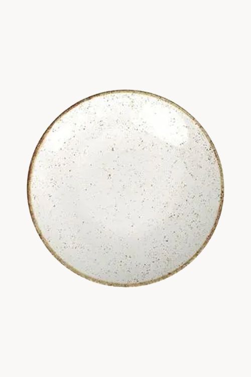 Prato Raso Rustico  em Porcelana