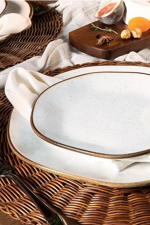 Prato Raso Ryo Maresia em Porcelana