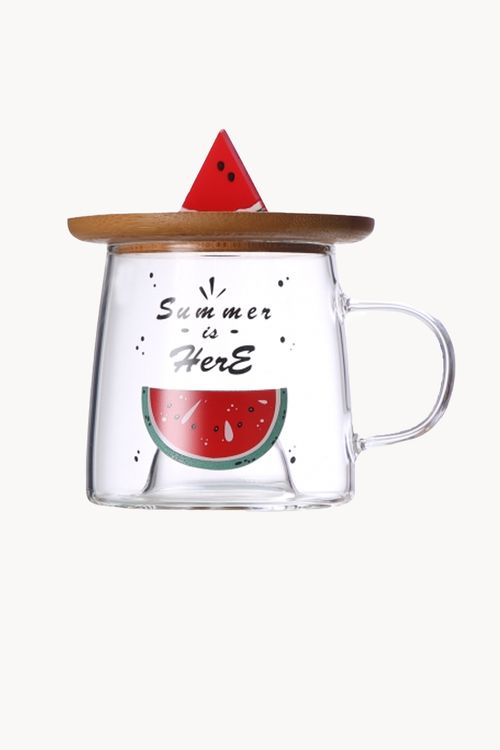 Caneca em Vidro Borossilicato 3D 280ml