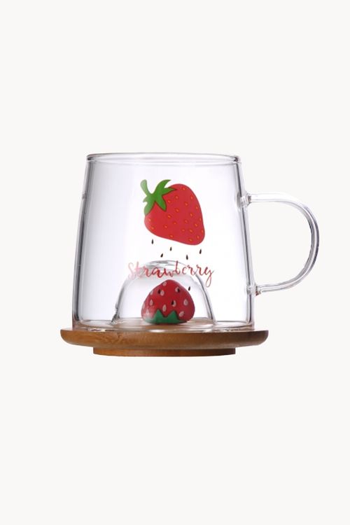 Caneca em Vidro Borossilicato 3D 280ml