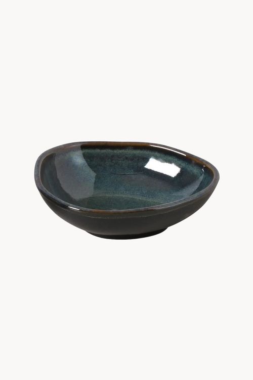 Bowl Oval Orgânico Oceano em Stoneware 265ml
